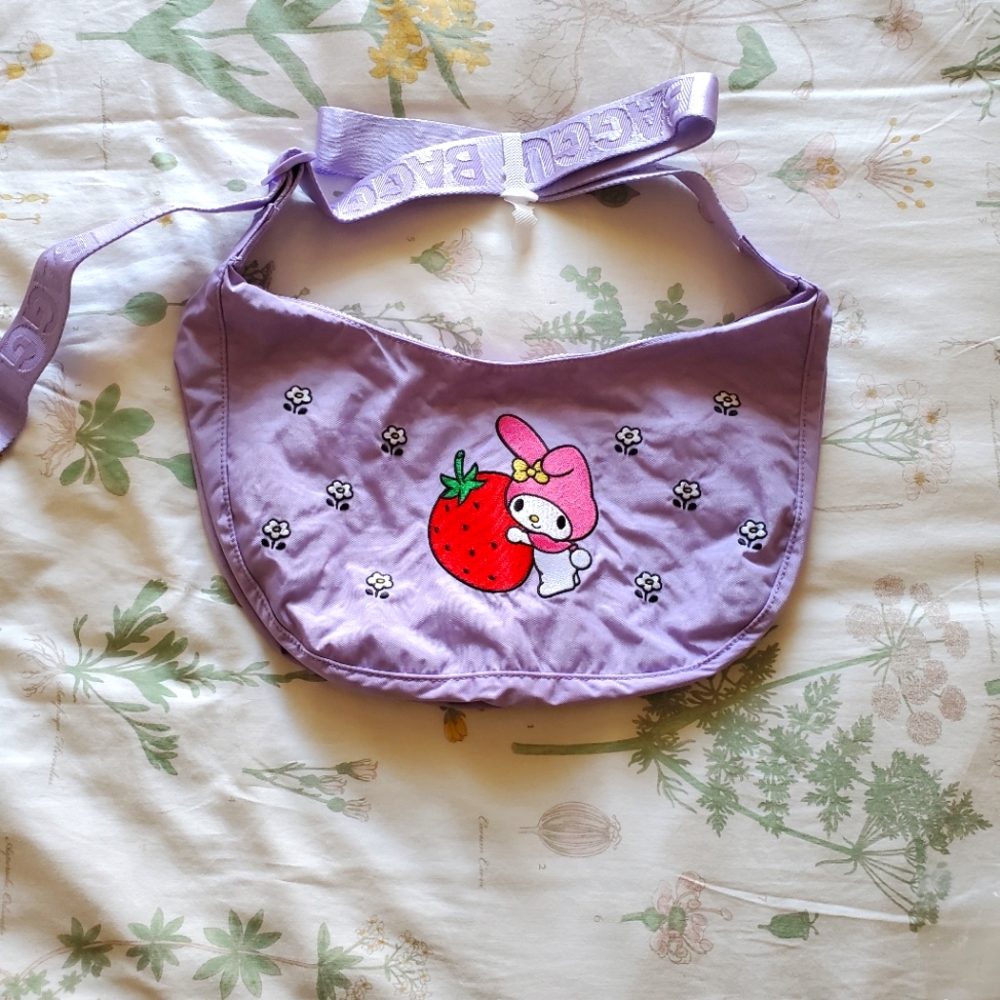 Baggu Sanrio Collaboration My Melody Medium Crossbody Bag